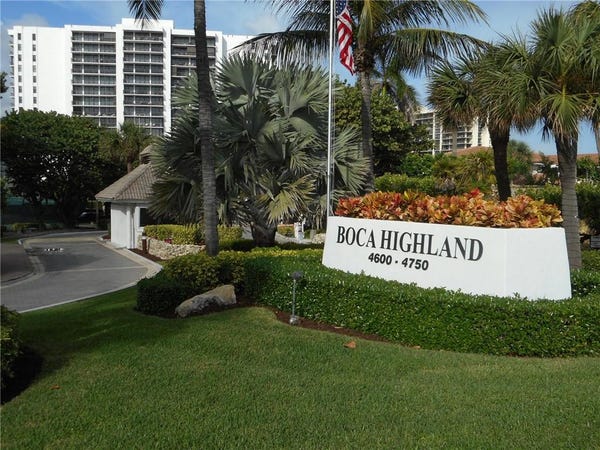 Property photo for 4750 S Ocean Blvd, #411, Highland Beach, FL